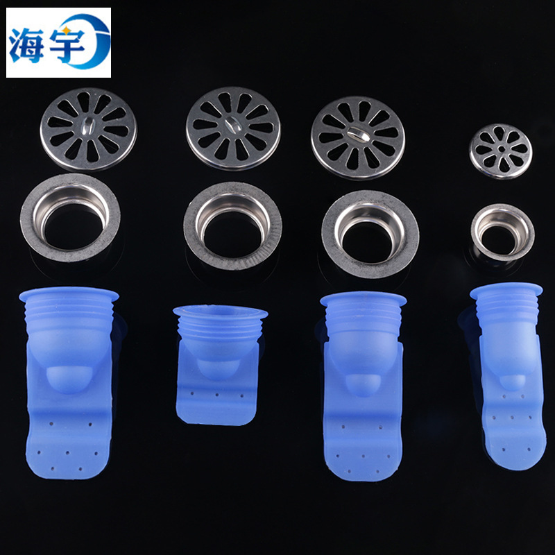 the floor drain Deodorant silica gel Sewer seal ring Integrated new pattern Under the water Deodorant Floor drain core