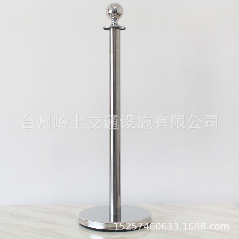 Hotel Mall Oro Negro dorado regalo poste un metro línea aislamiento valla cola valla columna bienvenida columna conserje