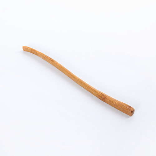 Factory direct sales wholesale bamboo five-piece tea spoon bent tea clamp bamboo tea tray ornaments tea ceremony accessories