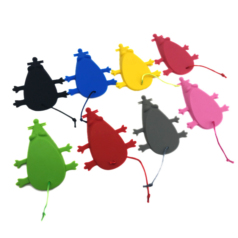 嘟来嘟玩儿童用品卡通老鼠硅胶防风门底门塞门挡