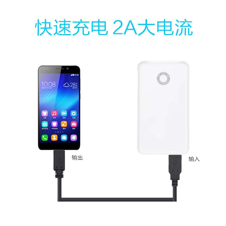Factory wholesale copper core Micro USB2.0 fast charge data cable connects Android phone universal 2A charging cable