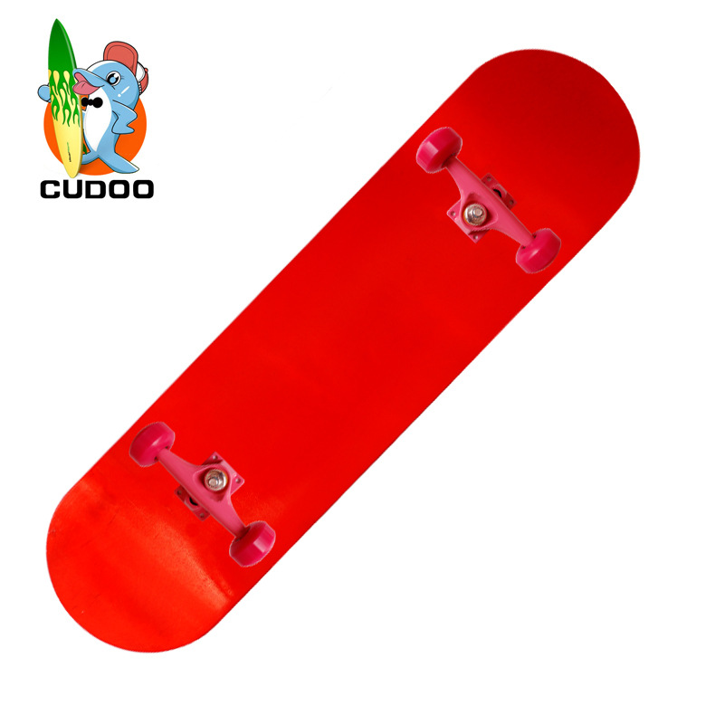 Skateboard Adult Four-wheel Skateboard Professional Fiberglass Double-warped Concave Board Men's And Women's High-end Competitive Scooter