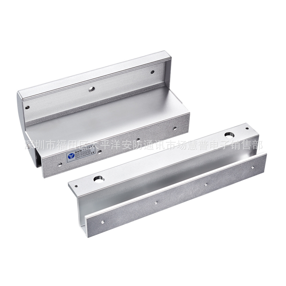 MBK-280GZ 上下无框玻璃门用磁力锁支架