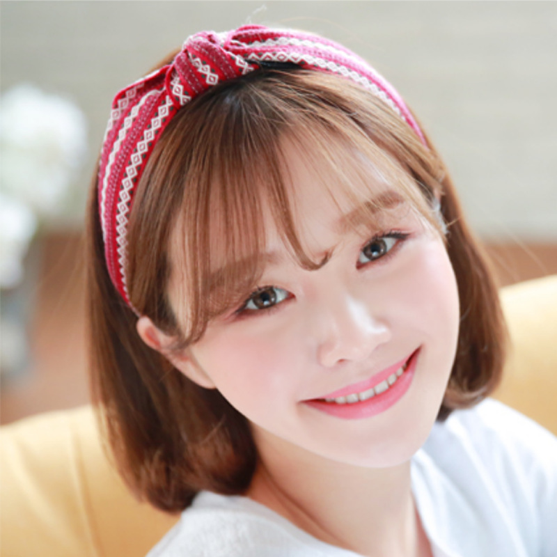 Chic Style Wide-brimmed  Simple Headband display picture 15