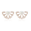 Earrings from pearl, European style, Aliexpress