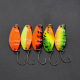 Metal Spoons Fishing Lures Spinner Spoons Baits Fresh Water Bass Swimbait Tackle Gear