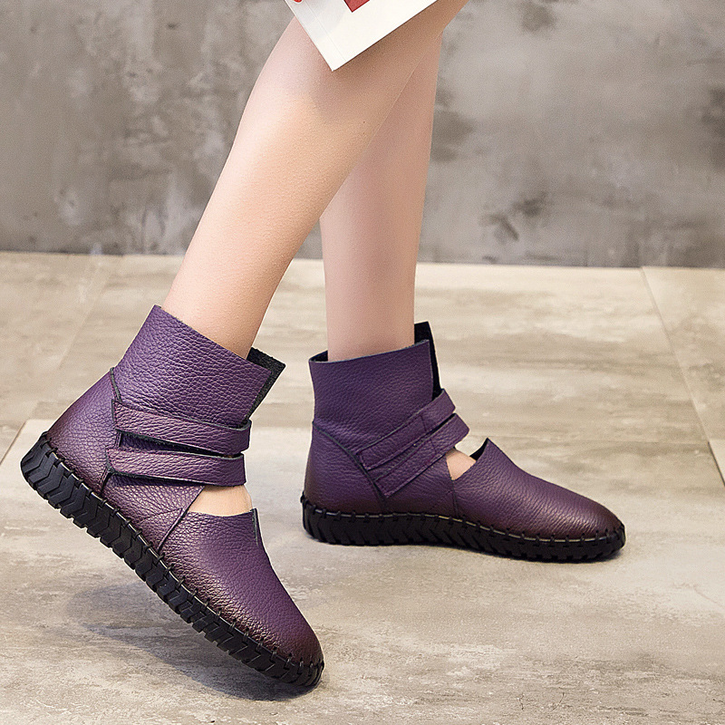 Bottes femme en En cuir - Ref 3355063 Image 3