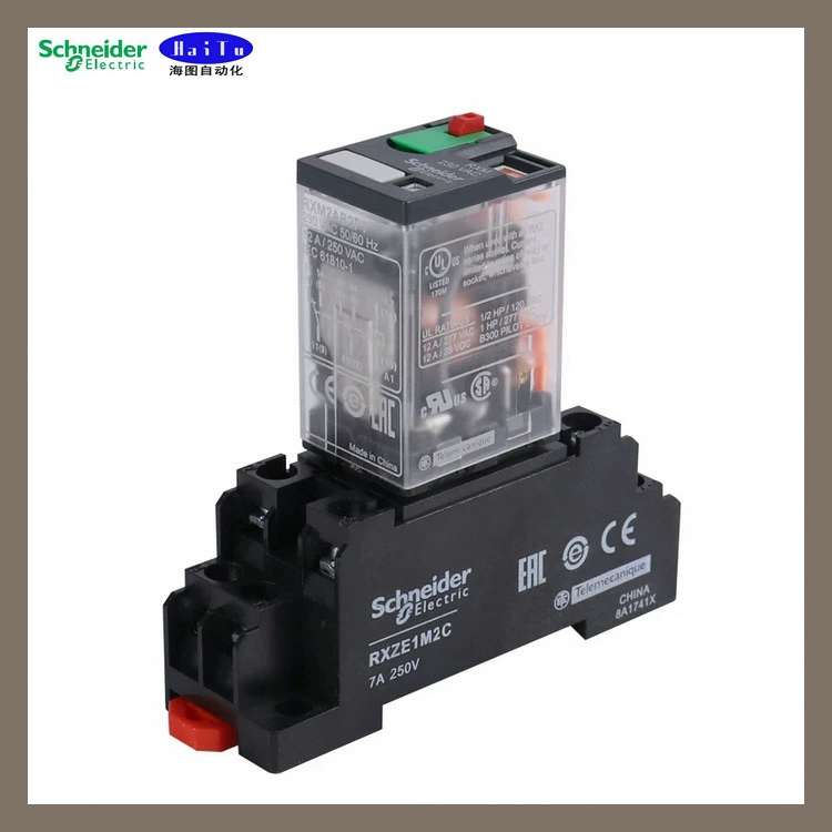 Оригинальный промежуточный реле Schneider RXM4LB2BD, 14 контактов, 5A, DC24V, новый