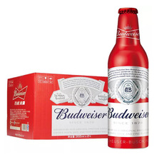Budweiser / Budweiser bia chai nhôm đỏ 355ml * 24 lon nhôm lon đầy hộp tại chỗ Bia