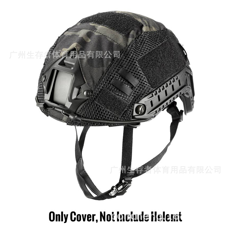 RÁPIDO cubierta del casco táctico cubierta del casco de camuflaje RÁPIDO paño del casco ACU Mang camuflaje CP camuflaje Velcro casco de tela