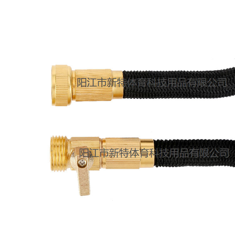 源头厂家新款家用浇花洗车清洁工具抗寒耐冻花园三倍伸缩水管