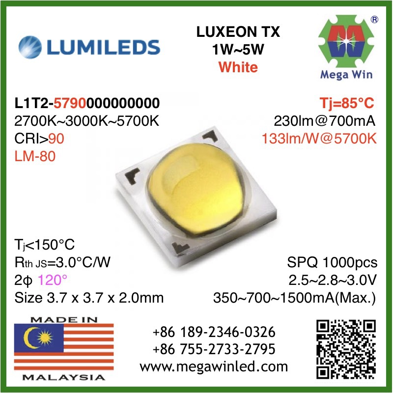 L1T2-5790000000000 LUXEON TXϵдLED 1W5W