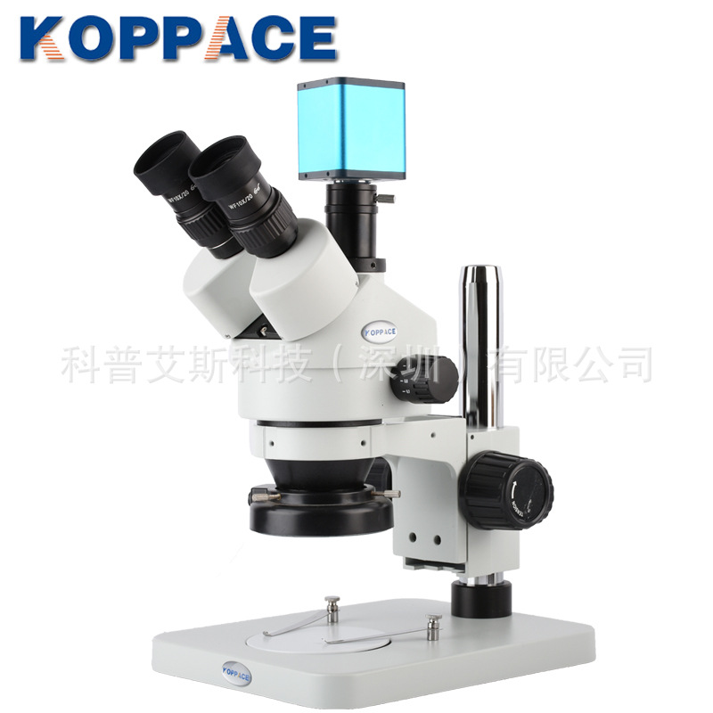 厂家直销HDMI高清视频显微镜3.5X-90X三目立体视频显微镜工业检测