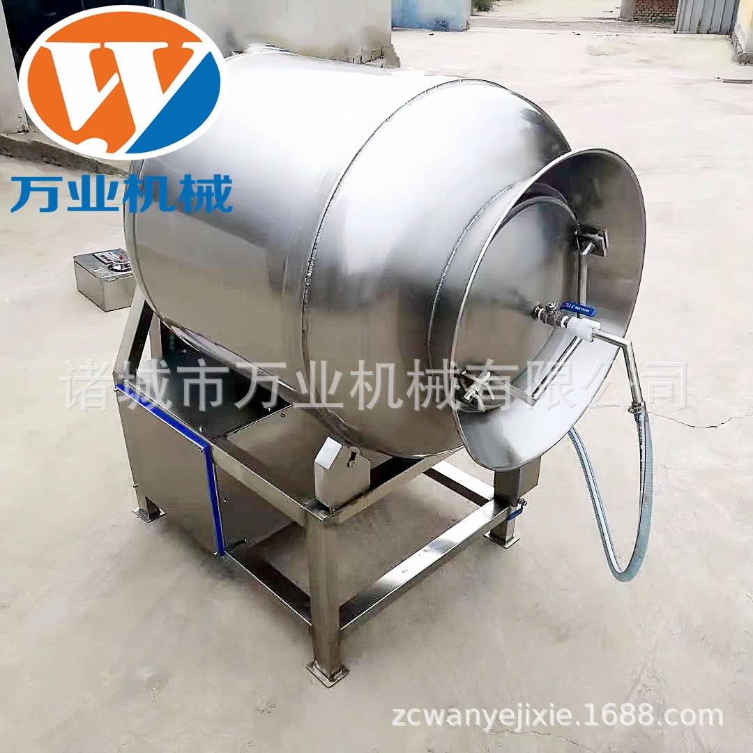 300公斤真空滚揉机 肉类保水腌制机 全不锈钢真空滚揉机