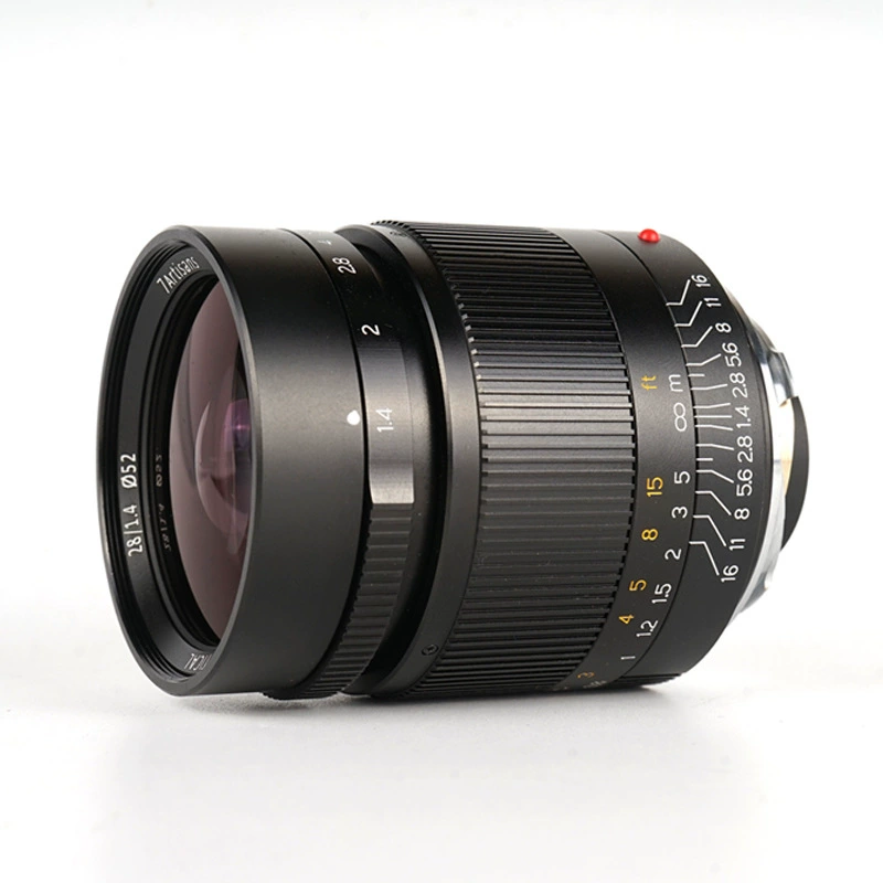 7Artisans седьмая мастерская объектив 28 мм F1.4 широкоугольный для Leica ширина Leica микро -одномодульный объектив