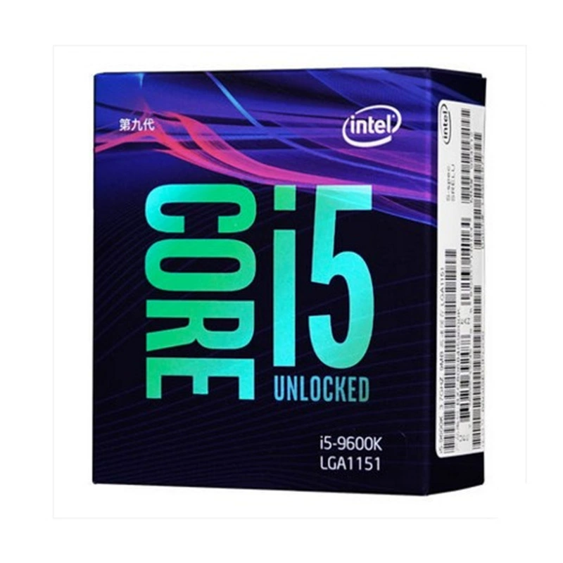 Подходит для ПК Intel, 9‑е поколение Core i5-9600K, демонтажный/разобранный процессор