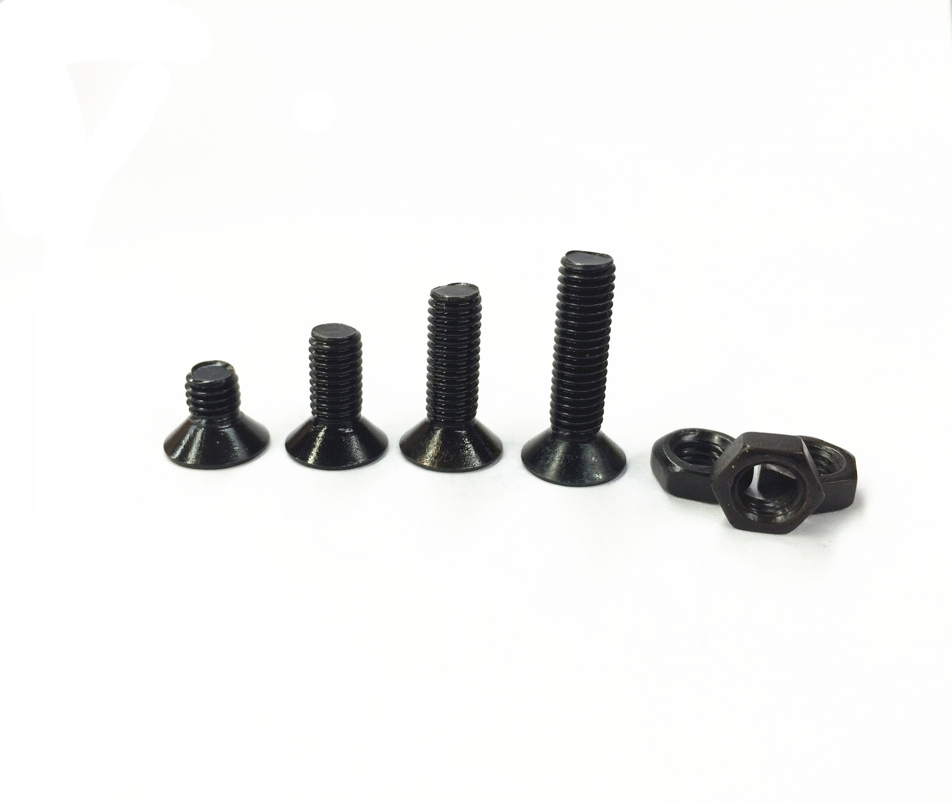 460PCS M3/4/5 국경 전자 상거래 고강도 블랙 카운터 침몰 헤드 육각형 소켓 헤드 캡 나사 너트 조합 세트