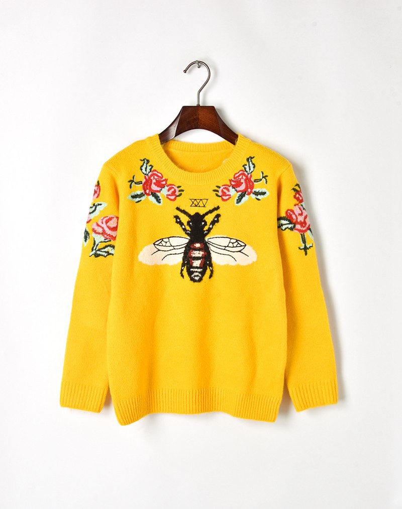 Fashion Runway Women Sweater Autumn 