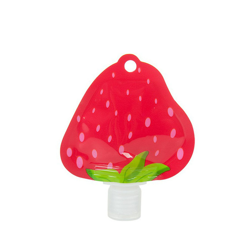 Cosmetics storage bottle flip-top squeeze bottle shampoo shower lotion storage bottle portable press empty bottle
