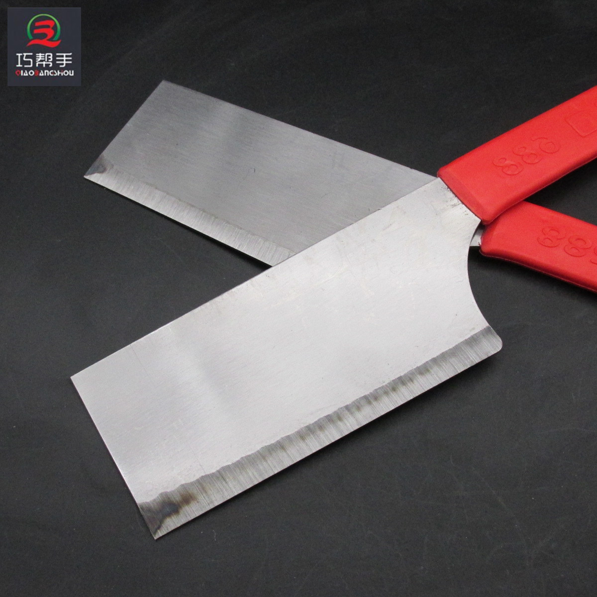 批发加厚688红皮单面瓦刀 砌砖刀瓦工工具 泥刀建筑工具-阿里巴巴