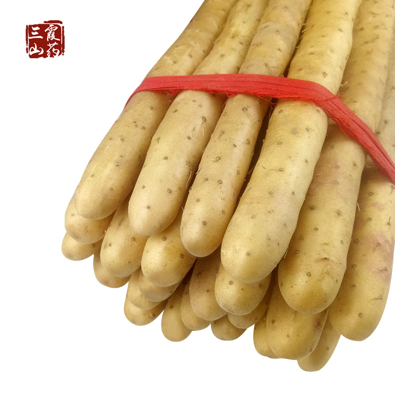 Lixian White mouth White yam fresh Yam and medicine Thick 5 pounds Iron rod