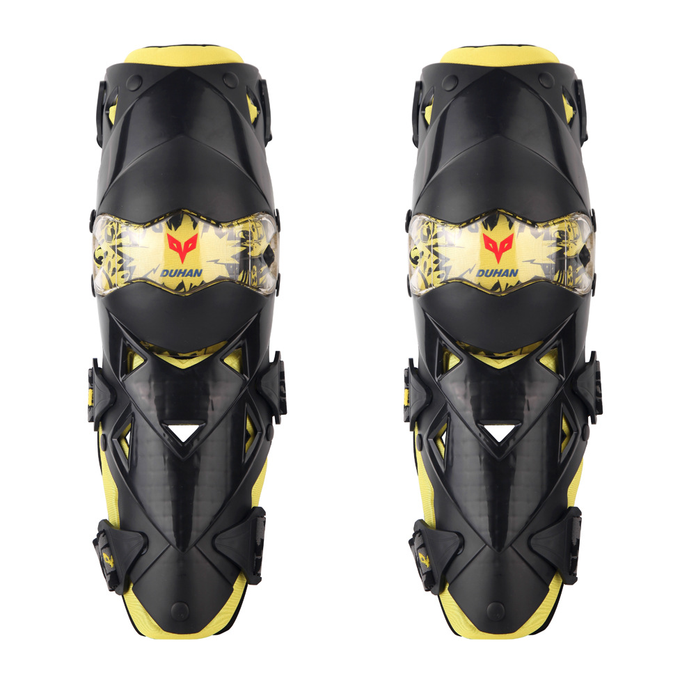 杜汉越野摩托车护膝防风保暖防摔秋冬骑行护具机车护腿骑士装备