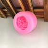 Small silicone mold contains rose, fondant, decorations, tools set, acrylic candle, handmade