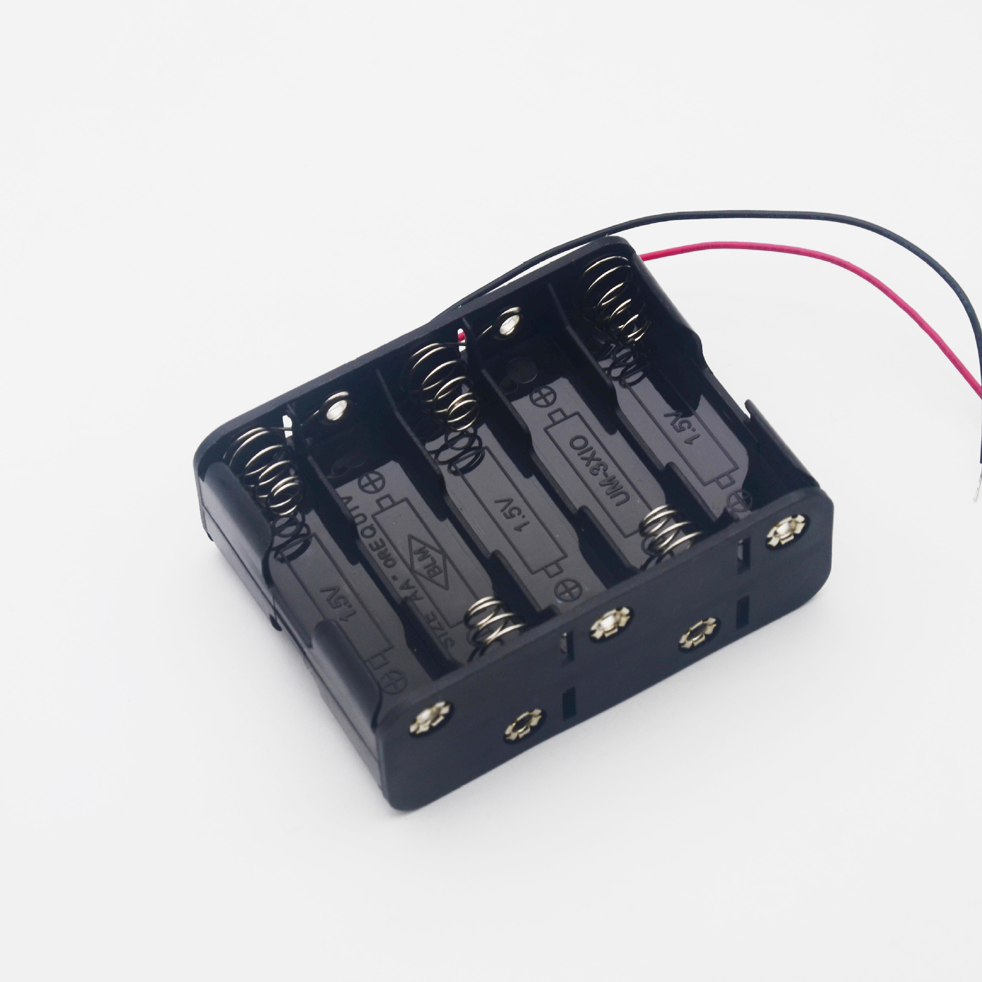 五号十节背靠背电池盒 AA*10节 5号10节背靠背电池盒