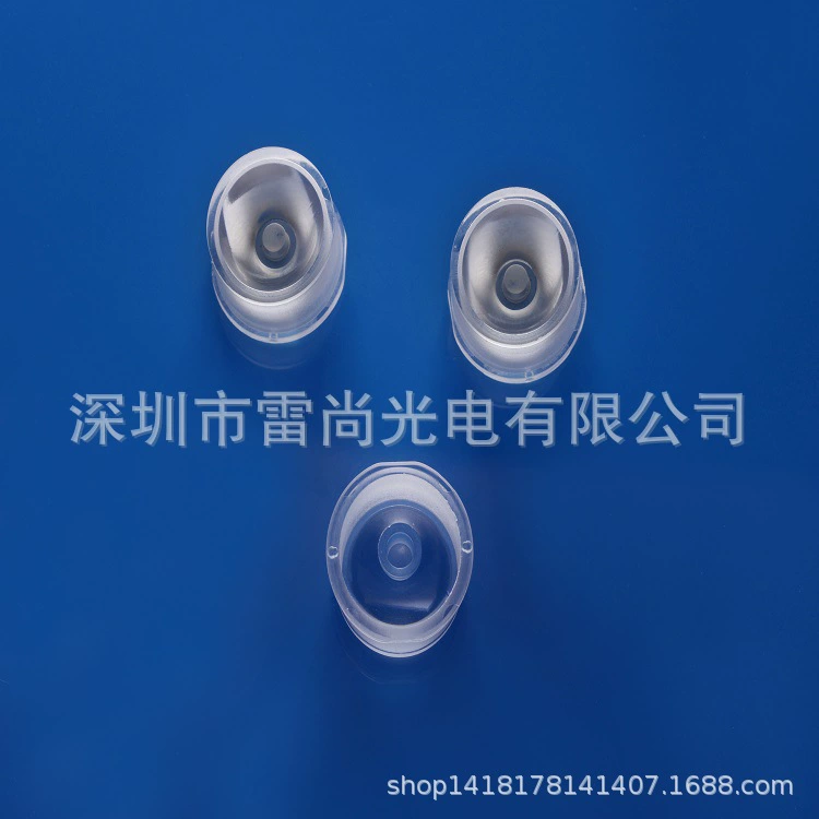 Светодиодный объектив XP18.5 глянцевый водонепроницаемый объектив с обеих сторон, популярный объектив 3030, объектив 2835