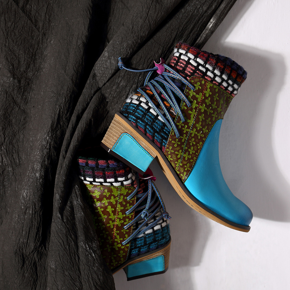 Bottes femme en En cuir - Ref 3354266 Image 17