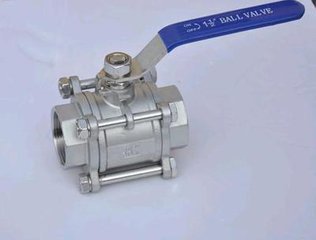 气动高压不锈钢球阀 高压气动内螺纹球阀