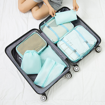 travel Storage bag luggage Storage bag 7 sets Travel? Finishing Bag Clothing clothes Storage bag suit Seven set