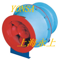 供应FSJG-NO4.5F玻璃钢制管道斜流风机