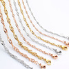 Fashionable necklace stainless steel, high-end accessory