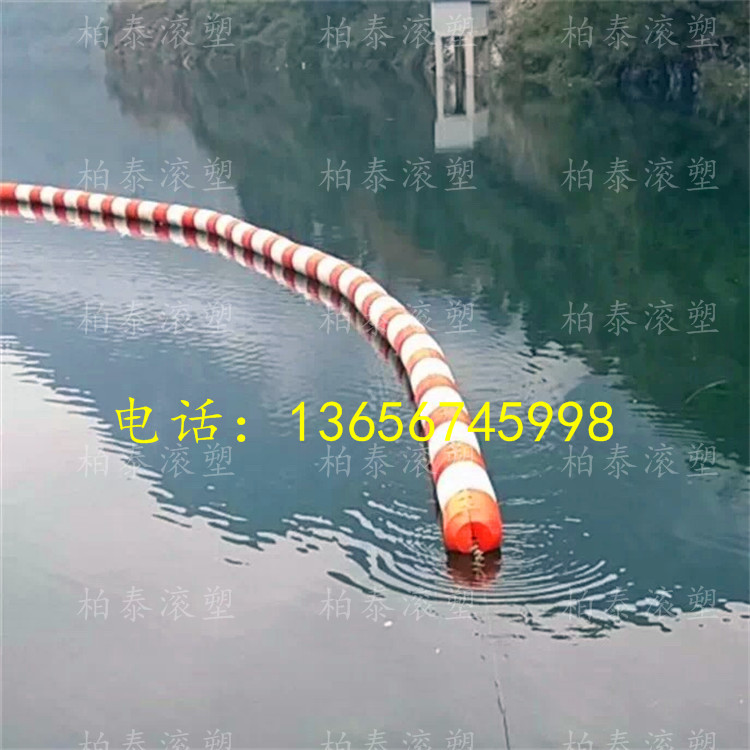 水闸口警示浮标 漳州河道治理拦污浮筒拦渣排