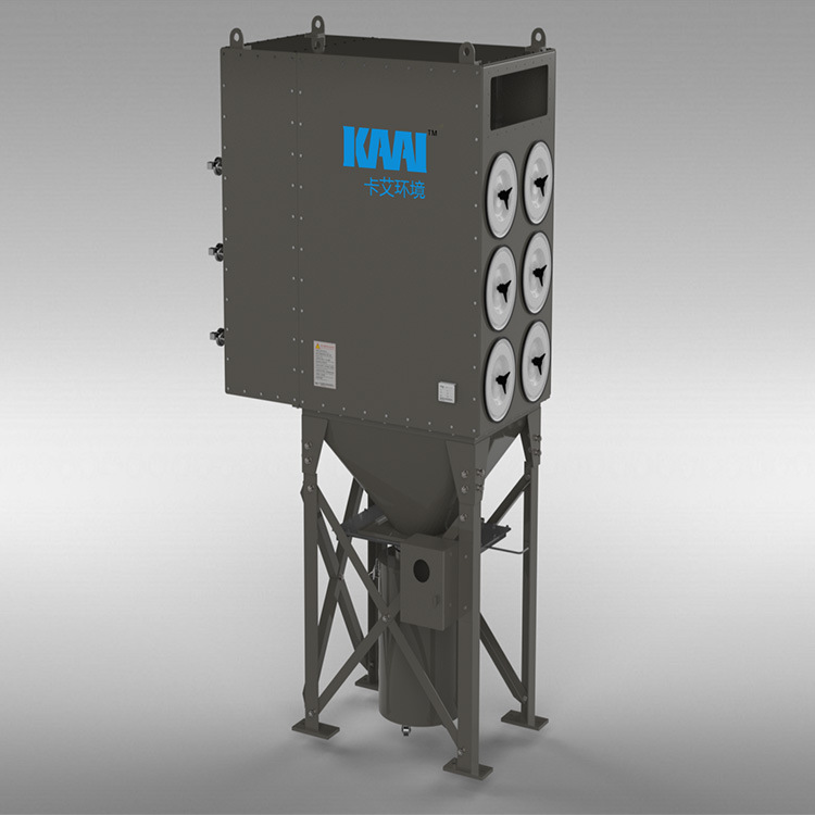 脉冲滤筒除尘器 粉尘扬尘处理设备 工业滤筒集尘器 工业除尘系统