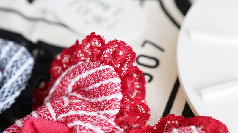 名媛条纹纱纱裙