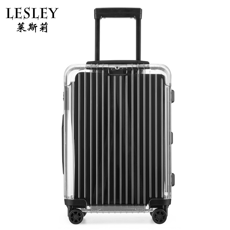 透明拉杆箱时尚个性PC明星同款ow潮牌行李箱24寸20男女旅行箱直销