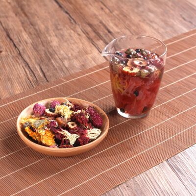 Origin supply scented tea health preservation scented tea rose Chrysanthemum combination Health tea Bagged bulk scented tea goods in stock wholesale