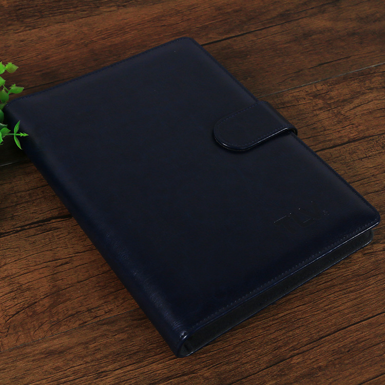 高档变色pu笔记本定制 记事厂家定做活页带扣商务办公学习用品