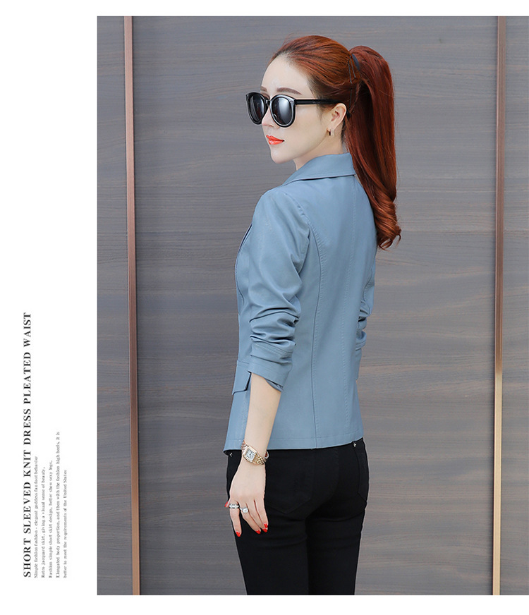 Veste cuir femme en PU - Ref 3331626 Image 62