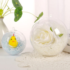 Christmas Decoration Ball Acrylic Plastic Transparent Ball Shopping Mall Window Decoration display picture 1