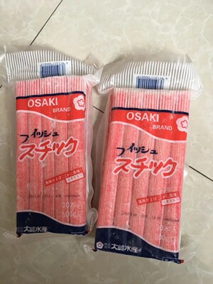 批发热销冷冻大琦蟹柳蟹肉棒开袋即食刺身火锅食材诚招代理