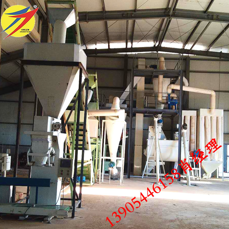 大功率的秸秆颗粒机 成套的牛羊牧草饲料加工设备 颗粒机生产线