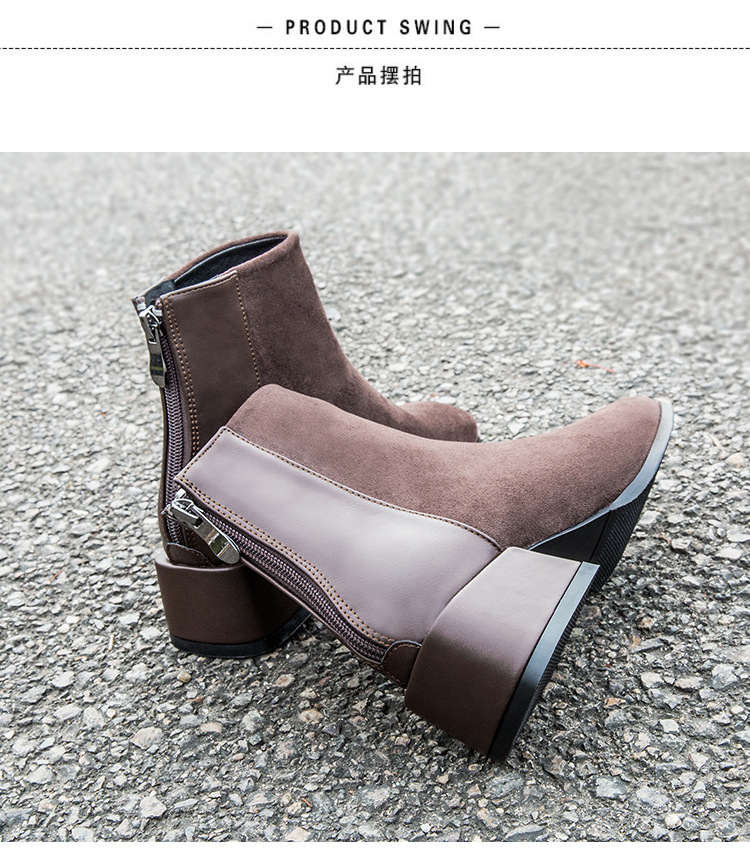 Bottes femme en En cuir - Ref 3354889 Image 50