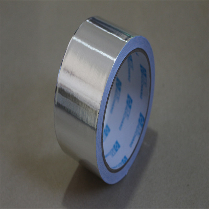 自粘导电铝箔胶带空调管耐温铝箔胶带隔热密封耐高温抗老化