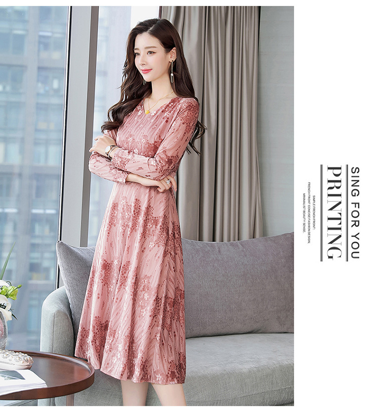 Robe femme en Velours d or - Ref 3327148 Image 21