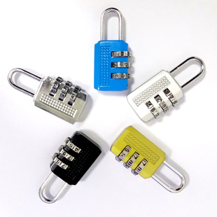 Steel wire rope combination lock padlock luggage bicycle combination lock spherical combination lock cartoon combination padlock pic 12