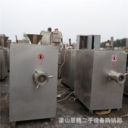 出售二手绞肉机 二手50型灌肠机烟熏炉绞肉机拌馅机加工红肠设备