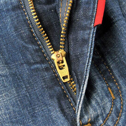 Goldberg Bestselling Men's Fashion Slim Fit Frayed Painted Blue Trendy Pure Cotton Jeans HKNAD1N069A